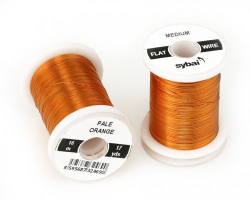 Flat Colour Wire, Medium, Pale Orange